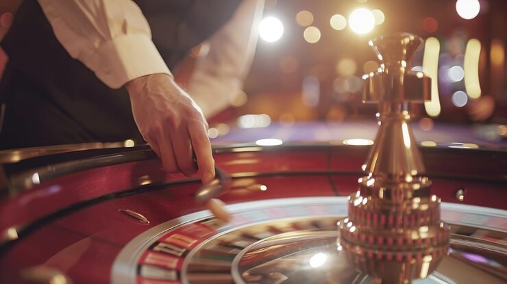 Bonanza Gold slot game interface showing five reels and payline structure